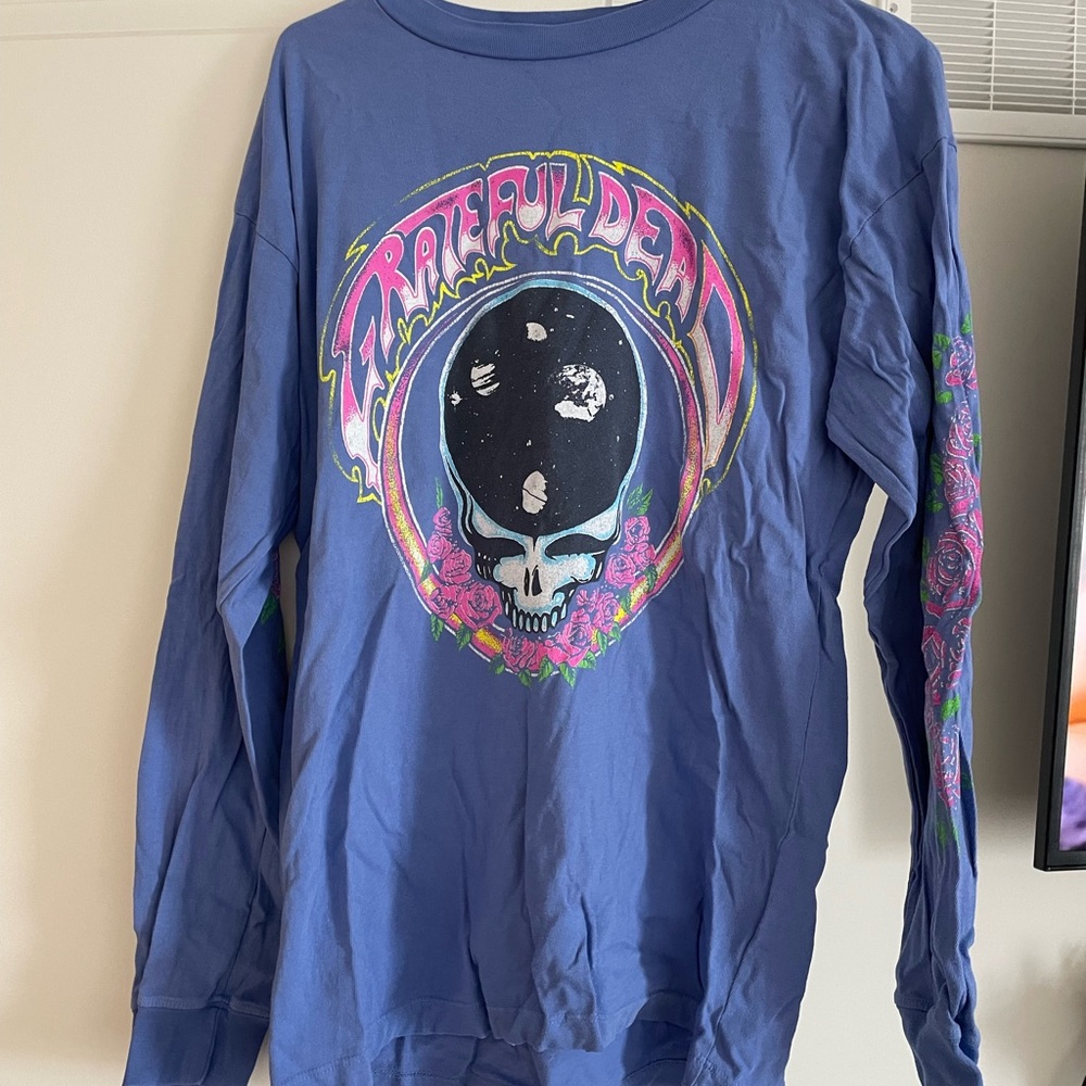 Grateful Dead Kids Blue Long Sleeve Shirt